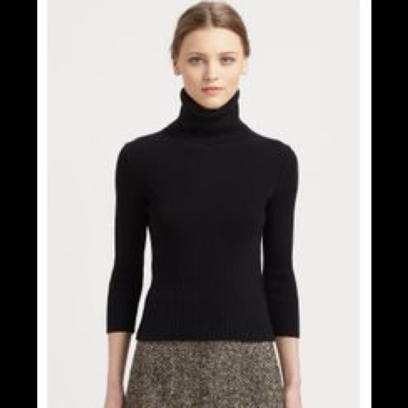 Dolce Gabbana Black Turtleneck S 